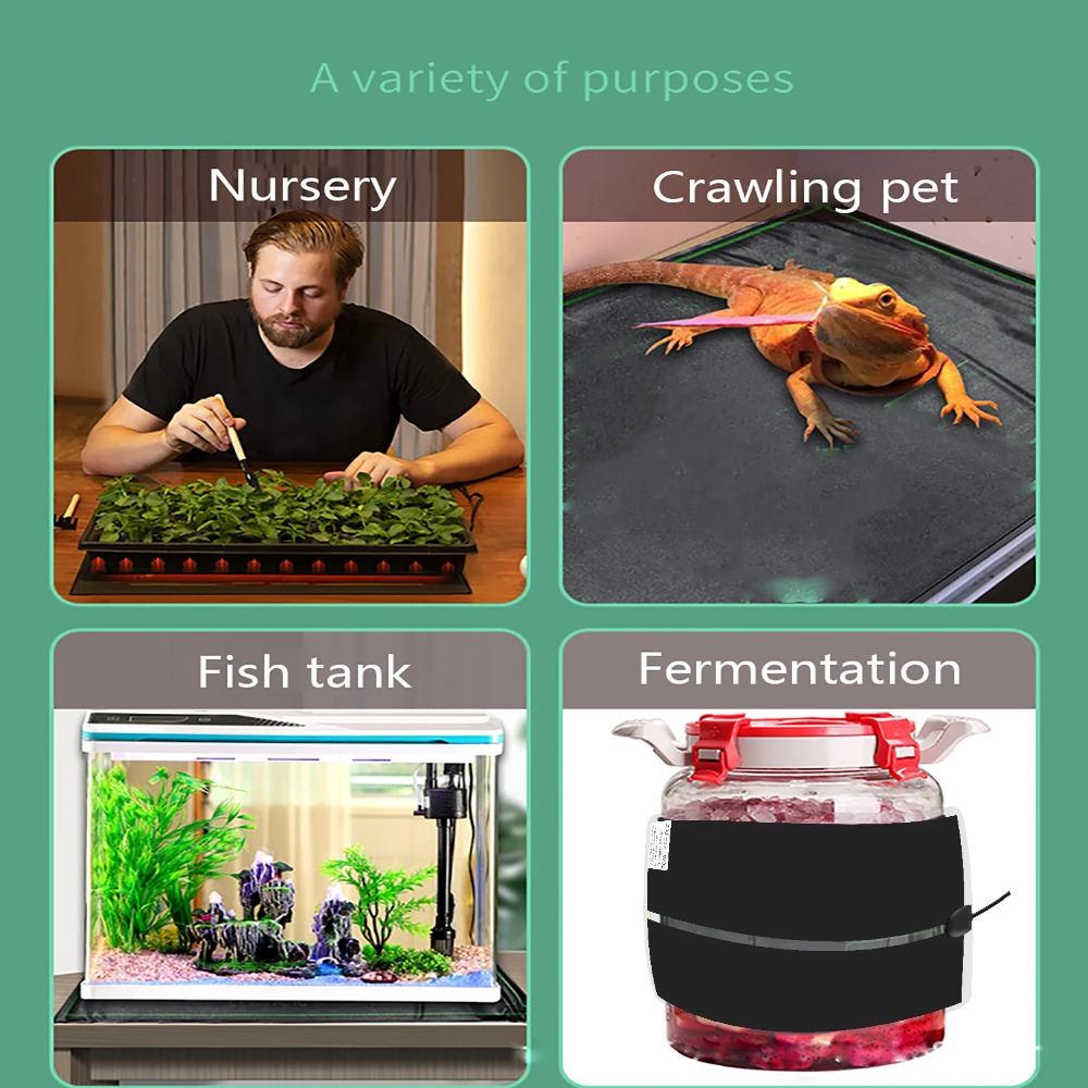 Seedling Heat Mat - Тепловой коврик для рассады 5-28 Вт,