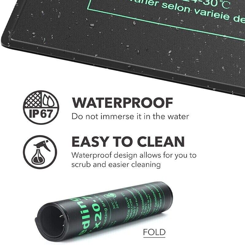 LERWAY 21 Вт нагревательный ко – обзор и цена Seedling Heat Mat