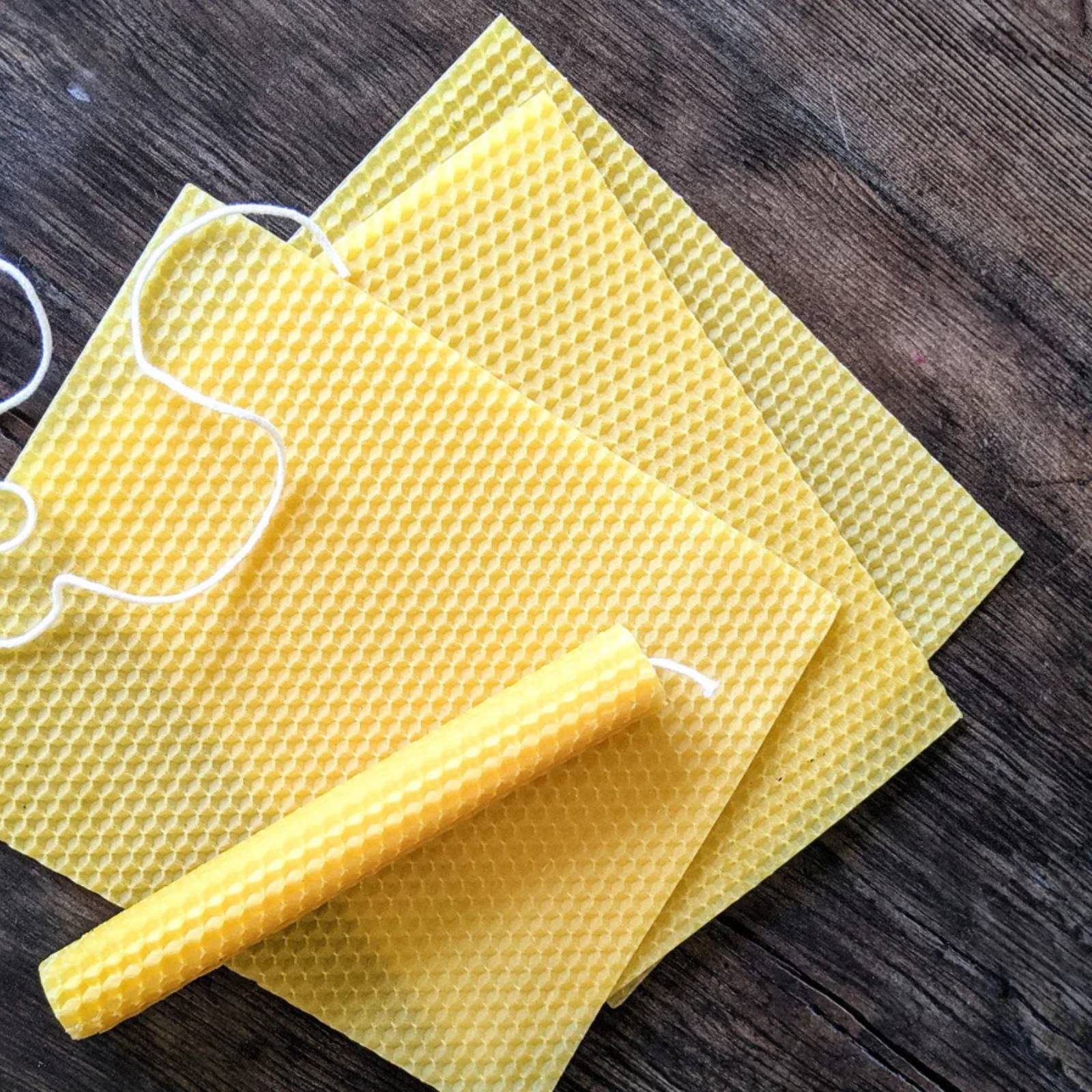 24 штуки цветных восковых лист – обзор и цена Beehive Frame Wax