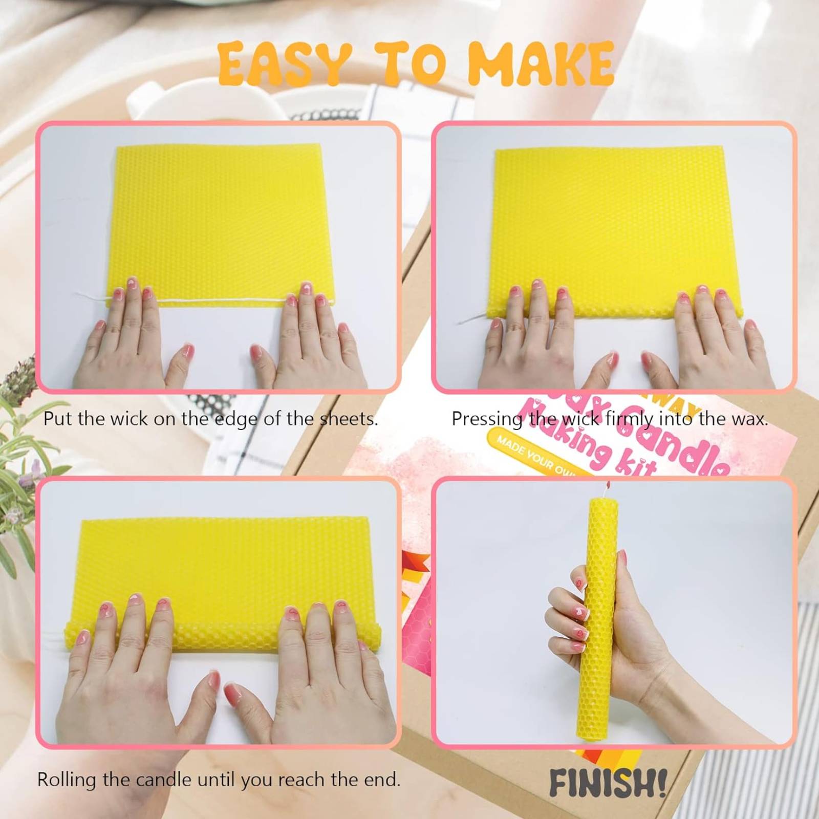 24 штуки цветных восковых лист – обзор и цена Beehive Frame Wax